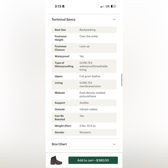 Asolo TPS 520 GV EVO Hiking Boots - Women's - Picture 12 of 15